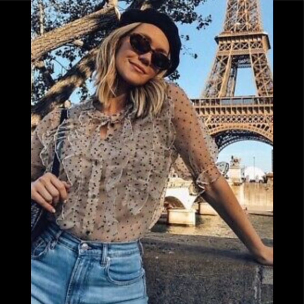 Zara “Patrice” Blouse